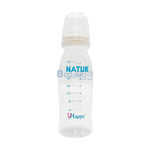 ขวดนม NATUR รุ่น UHappy 8 oz (240 ml)