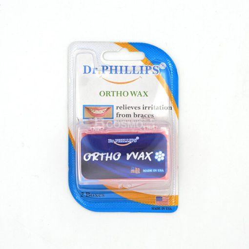 P-6714 PA0502 - ขี้ผึ้งจัดฟัน ORTHO WAX (Dr. phillips) 2 กล่อง