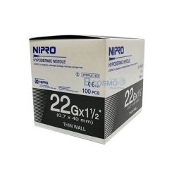 เข็มฉีดยา NIPRO 22Gx1 1/2นิ้ว 100 ชิ้น