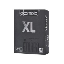 ถุงยางอนามัย Okamoto XL Condom (โอกาโมโต เอ็กซ์ แอล) Size 54 mm.