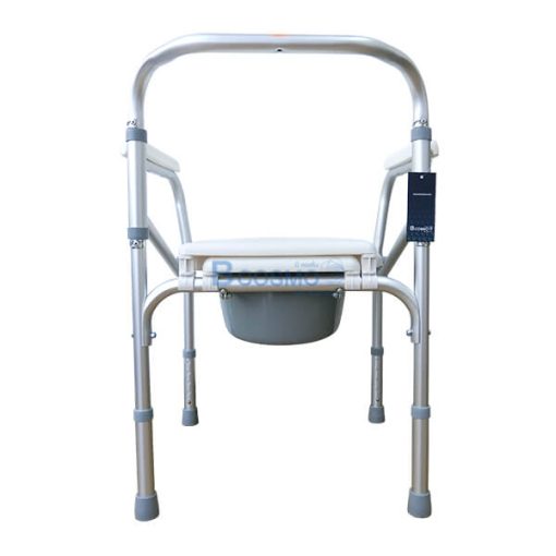 เก้าอี้นั่งถ่ายพับได้อลูมิเนียมไม่มีล้อ Y616L