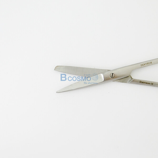 กรรไกรผ่าตัดปลายตรง แหลม/มน Operating Scissors STR. S/B 13 cm.