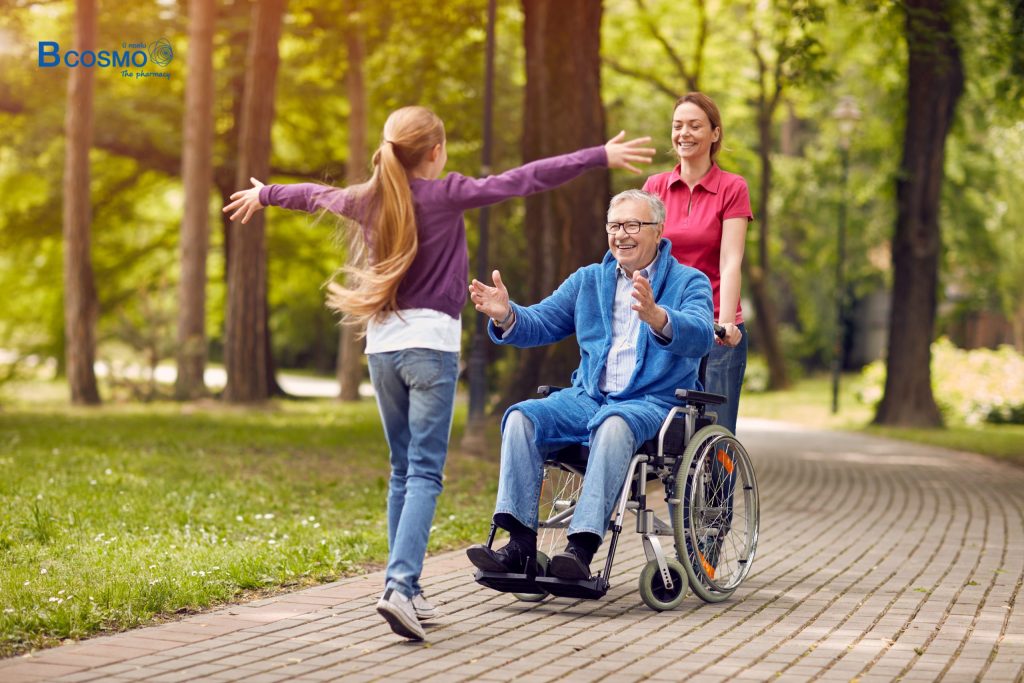 ประโยชน์ที่จำเป็นต้องใช้ เก้าอี้รถเข็นผู้สูงอายุหรือผู้ป่วย