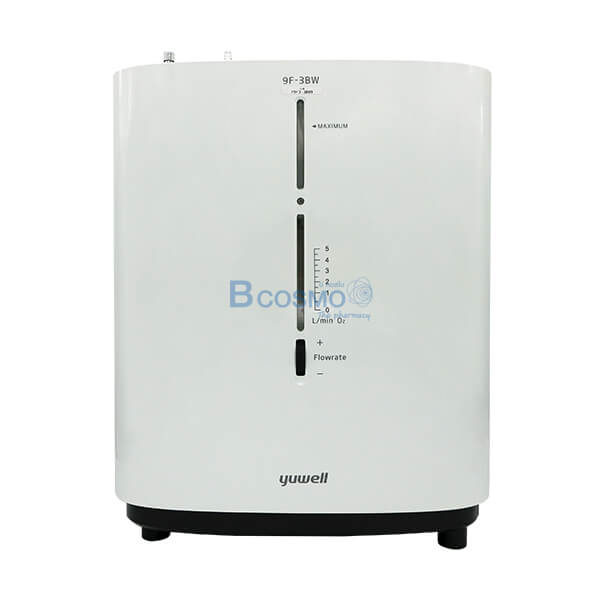 P-7005 - เครื่องผลิตออกซิเจน 3 ลิตร พ่นยาได้ YUWELL 9F-3BW (เสียงพูดภาษาไทย)