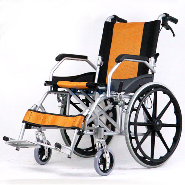WC0603-OR - รถเข็นอัลลอยล้อ 20 นิ้ว สีส้ม Y873-3