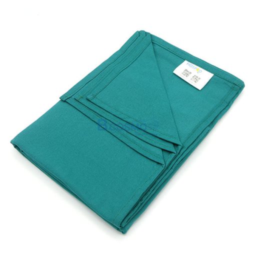 EB1401-DGR - ผ้าขวางเตียง HOSPRO สีเขียวเข้ม 150x95 CM.-3