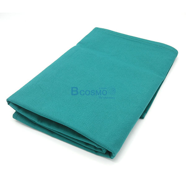 EB1401-DGR - ผ้าขวางเตียง HOSPRO สีเขียวเข้ม 150x95 CM.-4