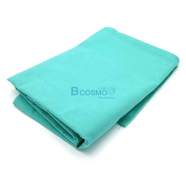 EB1401-GR - ผ้าขวางเตียง HOSPRO สีเขียวอ่อน 150x95 CM.