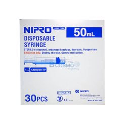 ไซริงค์หัวตรง NIPRO Syringe CT 50 ML. [1 กล่อง]