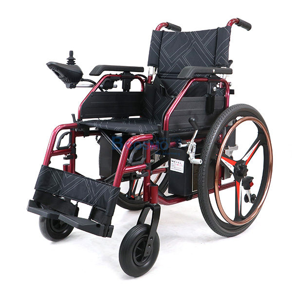 WC0003-รถเข็นไฟฟ้าล้อแม็ก 24 นิ้ว WHEELCHAIR YUYANG