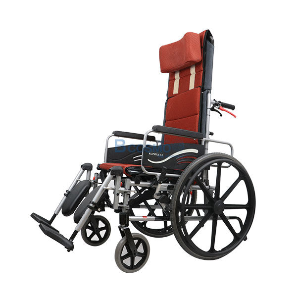 WC1502-รถเข็นปรับนอน WHEELCHAIR KARMA KM5000 F16F24