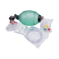 อุปกรณ์ช่วยหายใจมือบีบ Ambu Bag PVC สีเขียว