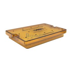 กล่องใส่เครื่องมือ นึ่งฆ่าเชื้อ พลาสติก Sungkwang Micro Instrument 2 Floor Case 260x170x40 mm. (KR)