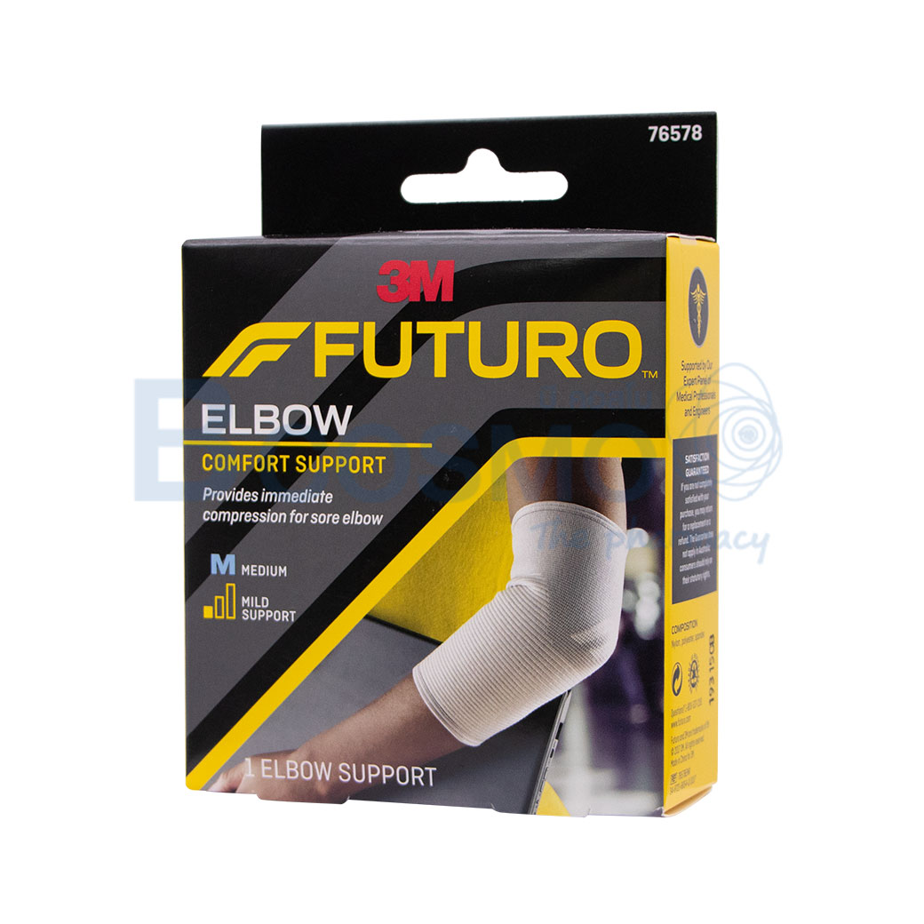 พยุงข้อศอก FUTURO ELBOW COMFORT SUPPORT SIZE M จำหน่ายเครื่องมือแพทย์