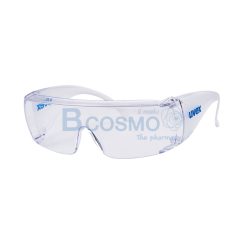แว่นตานิรภัย UVEX 9055105 ขาสีขาวขุ่น ป้องกันฝุ่นละออง