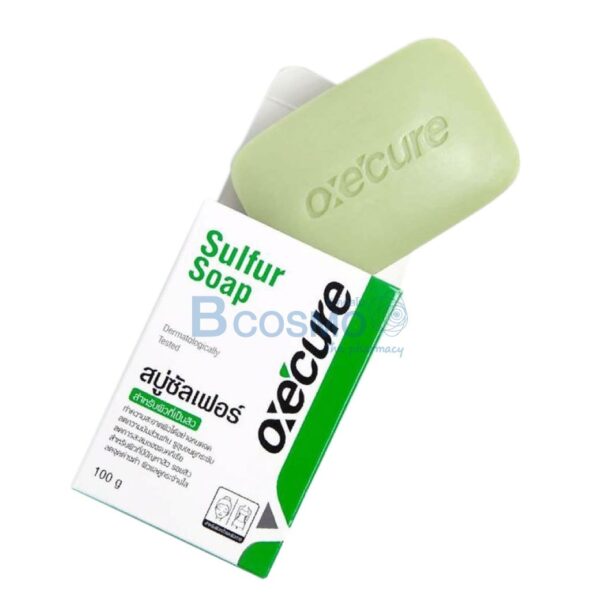 อ๊อกซีเคียว OXECURE SULFUR SOAP 100 ml.