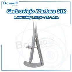 Castroviejo Markers STR, measuring range 0-20 mm.