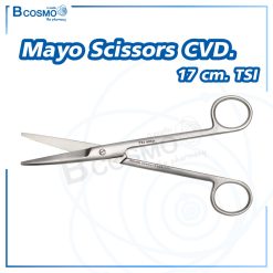 Mayo scissors CVD. 17 cm. TSI