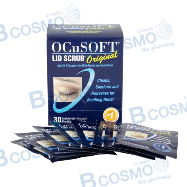 Ocusoft Lid Scrub ORIGINAL Foam / Pad ทำความสะอาดผิวรอบดวงตา