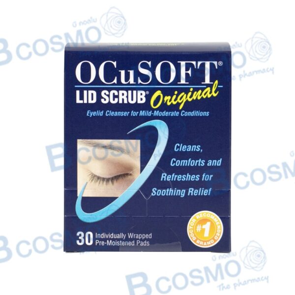Ocusoft Lid Scrub ORIGINAL Foam / Pad ทำความสะอาดผิวรอบดวงตา